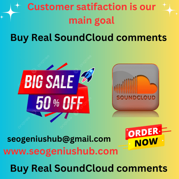 Buy Real SoundCloud comments