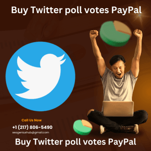 Buy Twitter poll votes PayPal